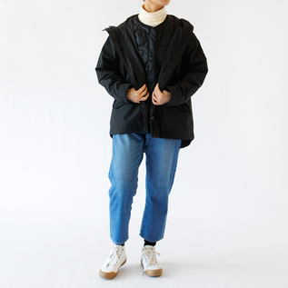 2枚を重ね着・身長163cm(CHA WM) 2枚を重ね着・身長163cm(CHA WM)