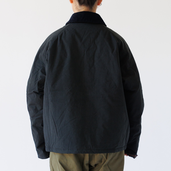 BARBOUR TRANSPORT 中綿ブルゾン (NAVY/36)