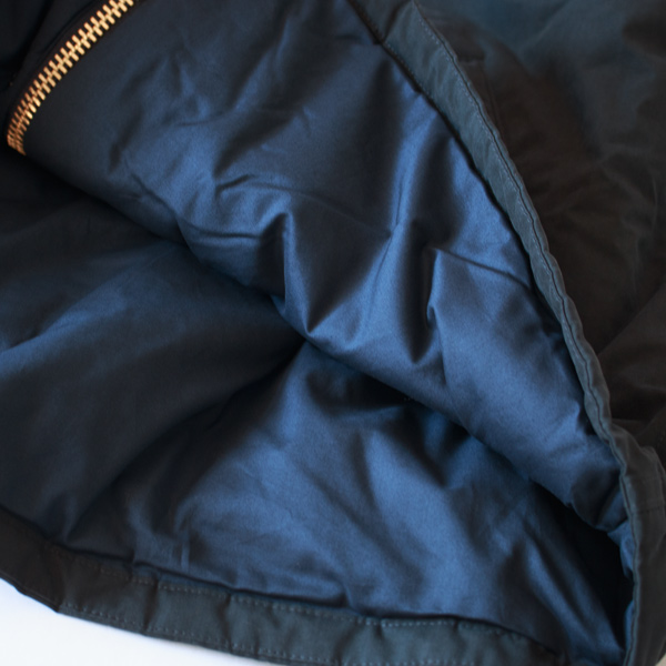 艶やかなコットンの裏地 (NAVY/36)