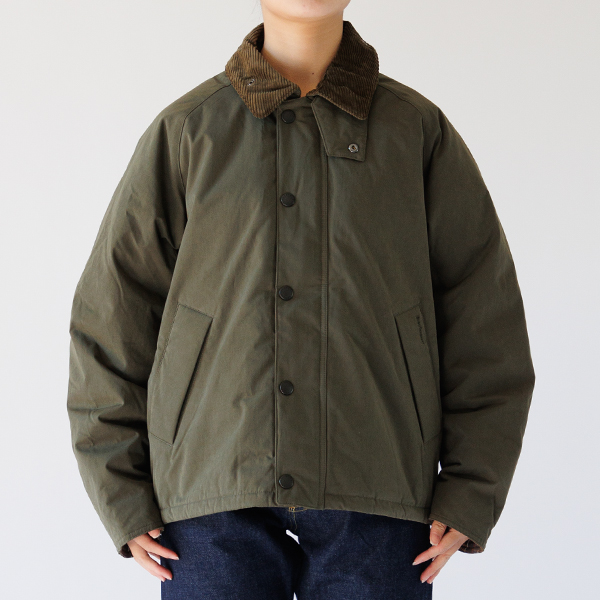 BARBOUR TRANSPORT 中綿ブルゾン (OLIVE/36)