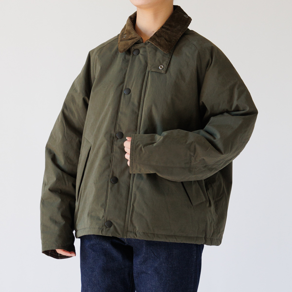 BARBOUR TRANSPORT 中綿ブルゾン (OLIVE/36)