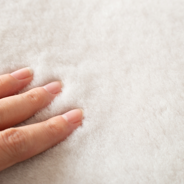 シープスキン シートパッド サークル UKCURLY(MIMA BEIGE)