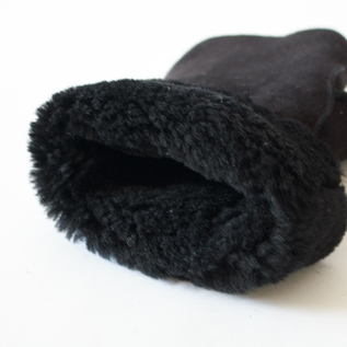 指なしシープスキンミトン TUBE MITTEN(European Curly Merino BLACK) 指なしシープスキンミトン TUBE MITTEN(European Curly Merino BLACK)