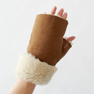 指なしシープスキンミトン TUBE MITTEN(MOJABE) 指なしシープスキンミトン TUBE MITTEN(MOJABE)