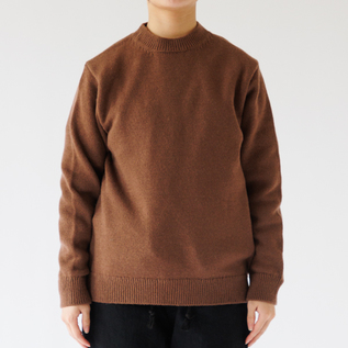 ウォッシャブルニット WASHABLE BOUMOU MERINO P/O／YONETOMI NEW