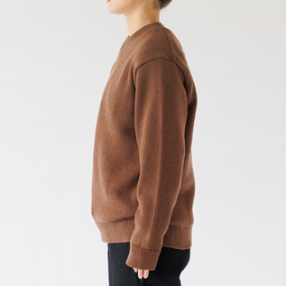 ウォッシャブルニット WASHABLE BOUMOU MERINO P/O／YONETOMI NEW