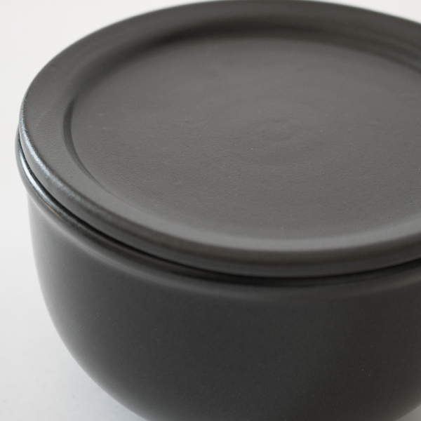 陶器のおひつ(黒) 陶器のおひつ(黒)