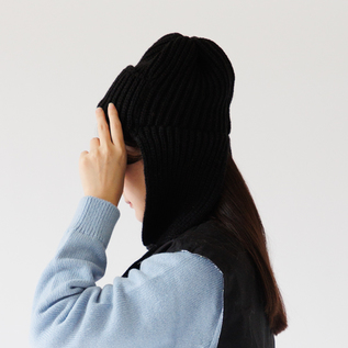 milo London ボアフライトキャップ　ネイビー　KIOSQUE CC 25AW Milo Fleace Cap - メルカリ