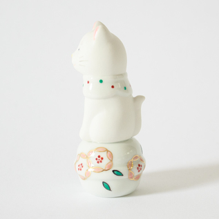 二寸ちょうえもん招猫／上出長右衛門窯（かみでちょうえもんがま