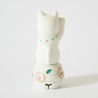 二寸ちょうえもん招猫／上出長右衛門窯（かみでちょうえもんがま