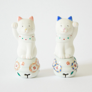 二寸ちょうえもん招猫／上出長右衛門窯（かみでちょうえもんがま