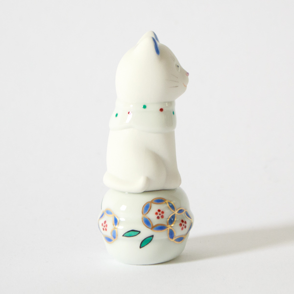 鈴乗り 別注七宝の花 左手