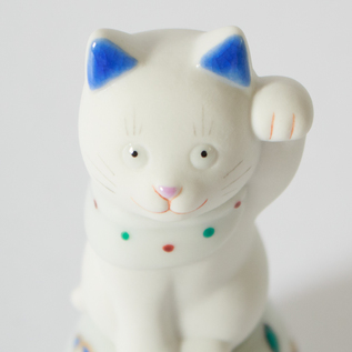 二寸ちょうえもん招猫／上出長右衛門窯（かみでちょうえもんがま