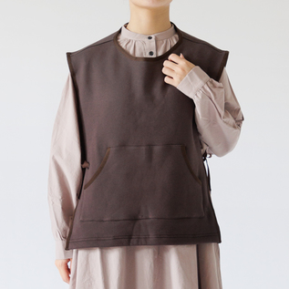 表側(身長163cm・BROWN)