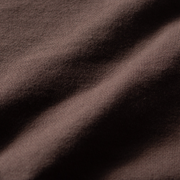 30/7番手の裏毛生地(BROWN) 30/7番手の裏毛生地(BROWN)