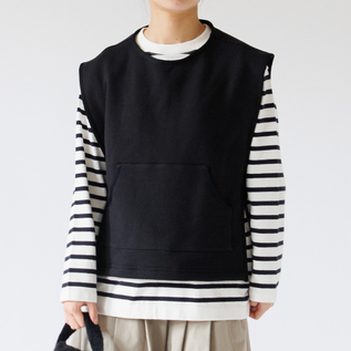 表側(身長163cm・BLACK)