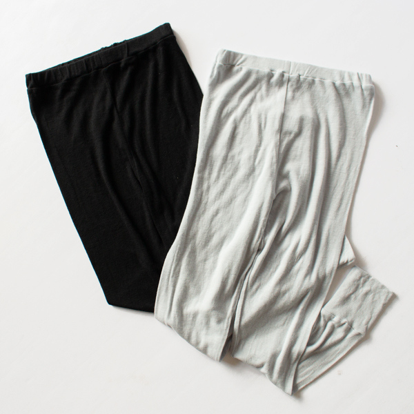 SUPER100S ウールフライス レギンス SUPER100S ウールフライス レギンス