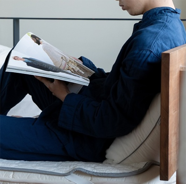 身につけるたびに、体をやさしく包み込み、リラックスした時間へと導いてくれます。