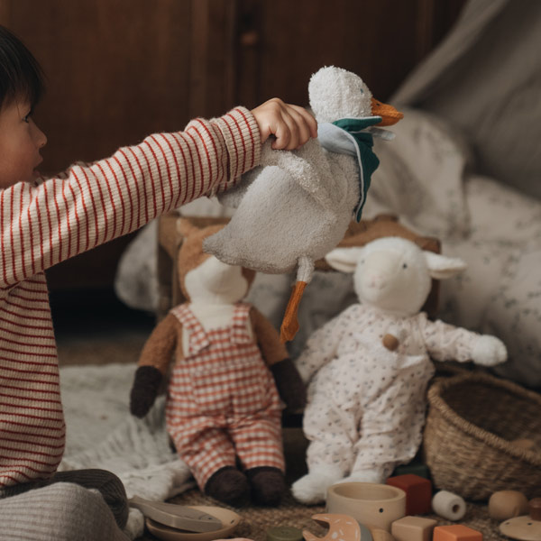 ぬいぐるみ ENZO Duck lying