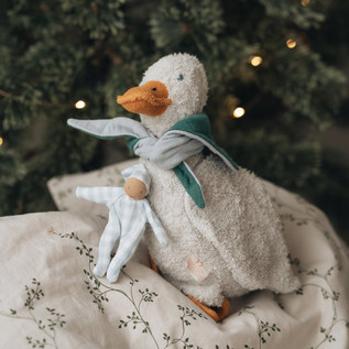 ぬいぐるみ ENZO Duck lying／Kathe Kruse（ケテ・クルーゼ）｜愛着を