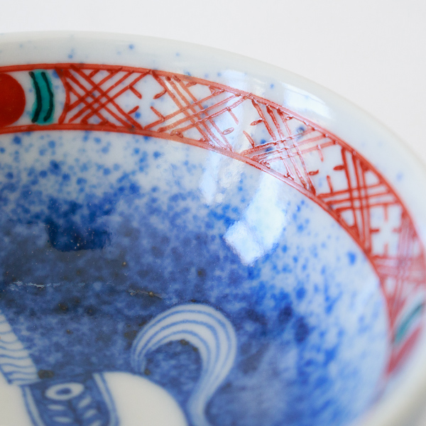 中国・明時代の古染付を起源とする「吹墨」という技法 中国・明時代の古染付を起源とする「吹墨」という技法