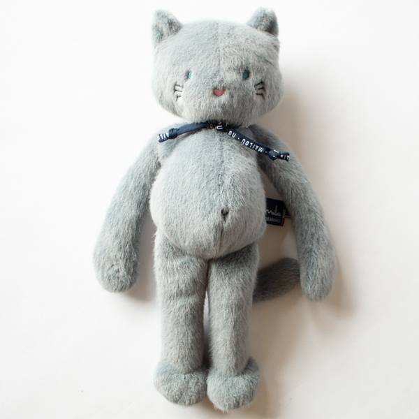 ぬいぐるみ Cat Meloe 37cm(Blue Grey)