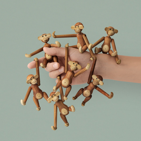 いつもの空間を賑やかにしてくれるモンキーたち