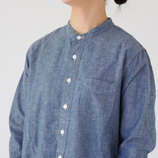 猫目の貝ボタン(身長163cm・BLUE S)