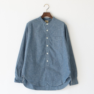 BAND COLLAR SHIRT