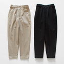 ストレッチツイル アジャスター付きテーパードパンツ