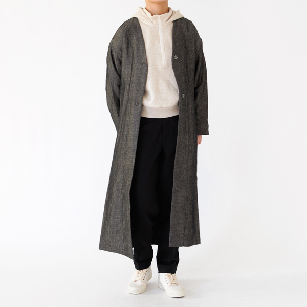 ベルトを外したスタイル(身長163cm・BLACK) ベルトを外したスタイル(身長163cm・BLACK)