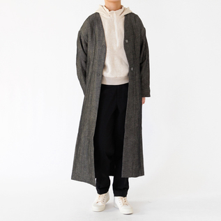 ベルトを外したスタイル(身長163cm・BLACK) ベルトを外したスタイル(身長163cm・BLACK)