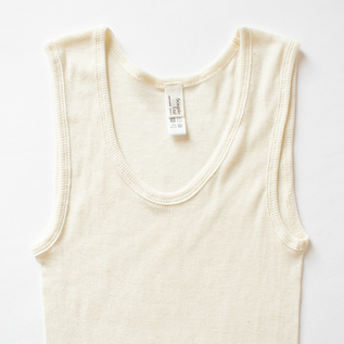 RIBBED CREW TANK TOP