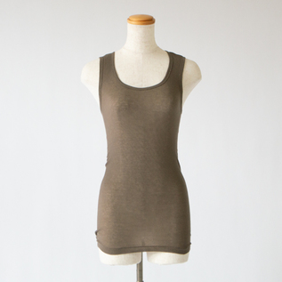 リブクルータンクトップ(OLIVE DRAB) リブクルータンクトップ(OLIVE DRAB)