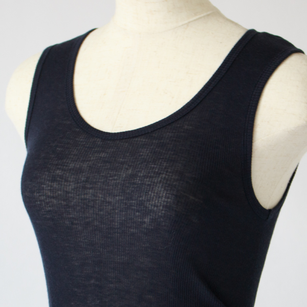リブクルータンクトップ(MIDNIGHTNAVY) リブクルータンクトップ(MIDNIGHTNAVY)