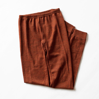 限定色 ウール レギンス NEEDLE DROP WOOL