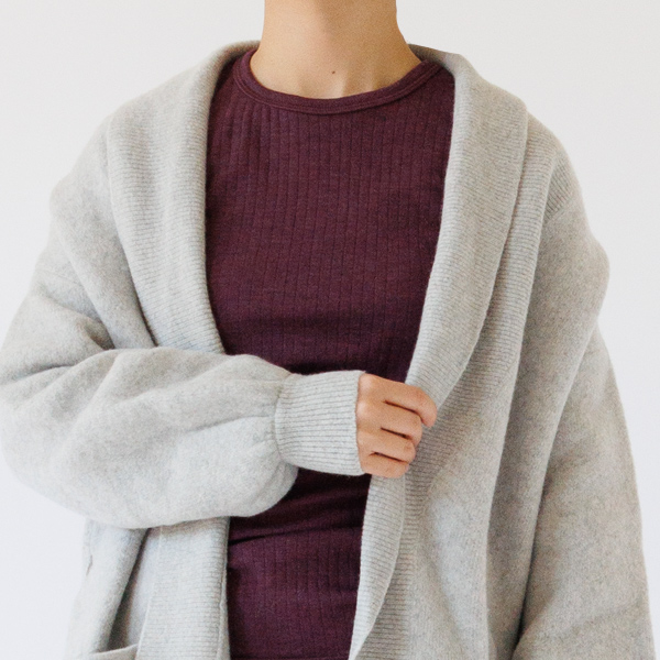 アクセントになるカラー(Purple/160・身長163cm)