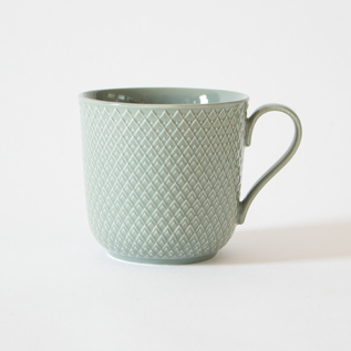 RHOMBE EARTH DINNERWARE MUG WITH HANDLE