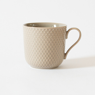 RHOMBE EARTH DINNERWARE MUG WITH HANDLE