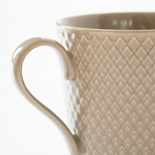 RHOMBE EARTH DINNERWARE MUG WITH HANDLE／Lyngby Porcelaen / Shop
