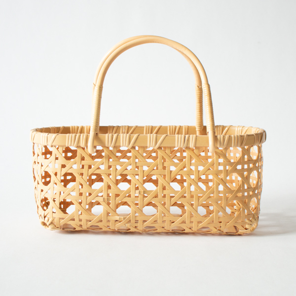 白竹八ツ目編バッグ