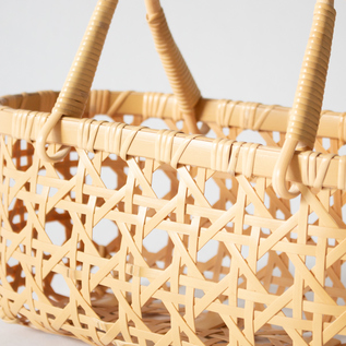 白竹八ツ目編バッグ／日本の竹細工｜愛着を持ってずっと使いたいモノを