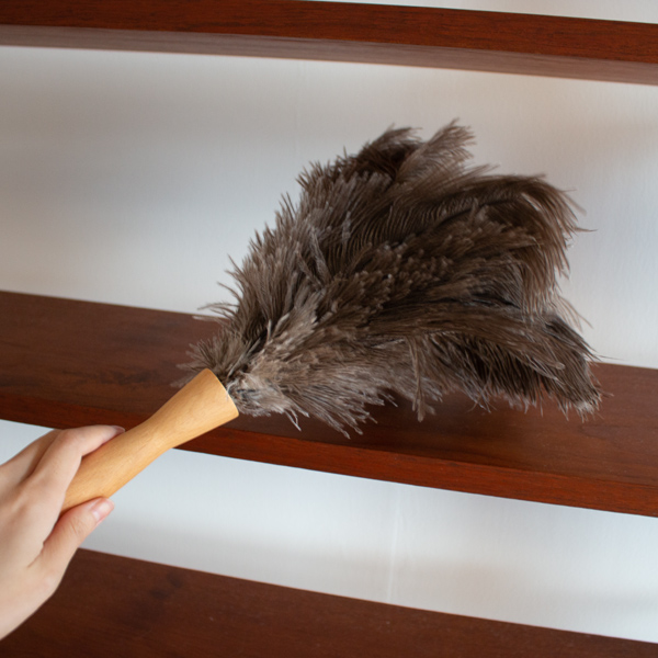 高い棚の埃取りに 高い棚の埃取りに