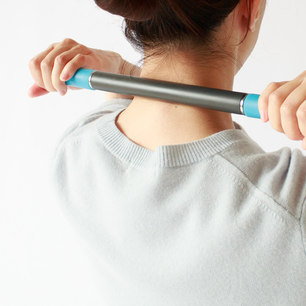 細いため体のカーブにしっかりフィット