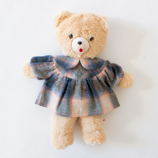 ベビーブラウス for TOINOU(PINK) ※ぬいぐるみは別売です。 ベビーブラウス for TOINOU(PINK) ※ぬいぐるみは別売です。