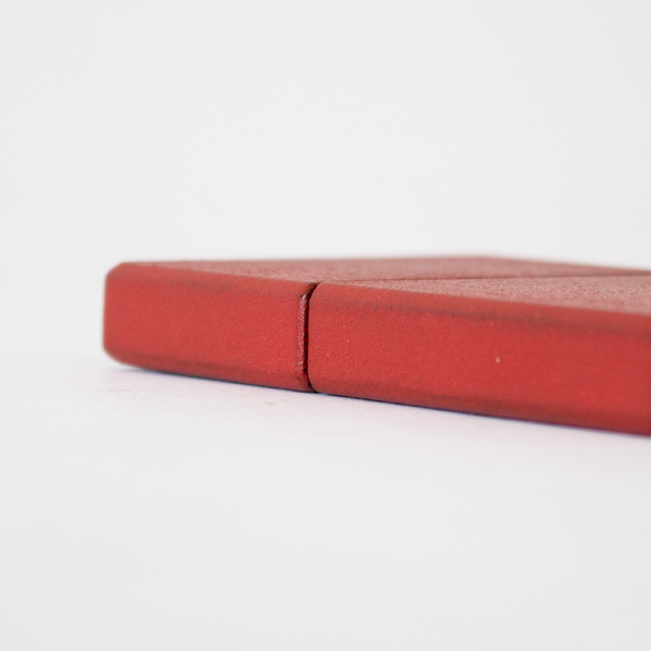 蒔地名刺入れ(赤口朱) 蒔地名刺入れ(赤口朱)