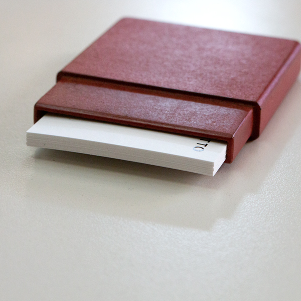 蒔地名刺入れ(赤口朱) 蒔地名刺入れ(赤口朱)