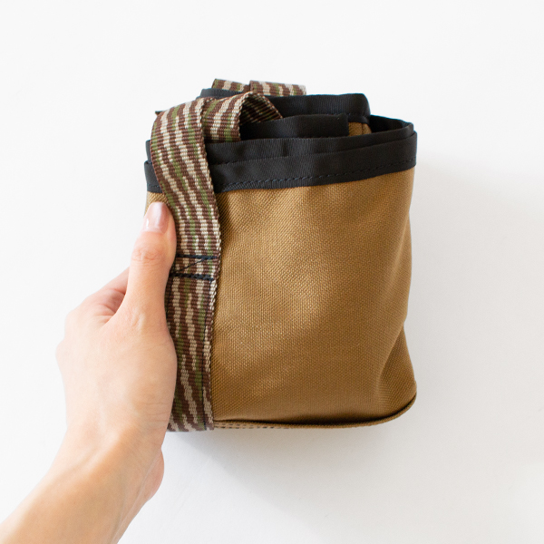 柔らかいので小さく畳むこともできます(COYOTE)