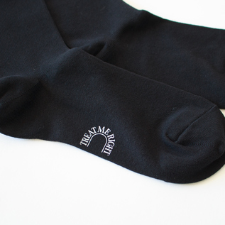 コットン着圧ソックス(Black)