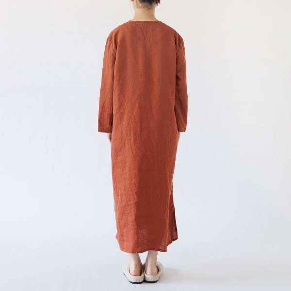 【別注】アリア　ロングスリーブナイトシャツ